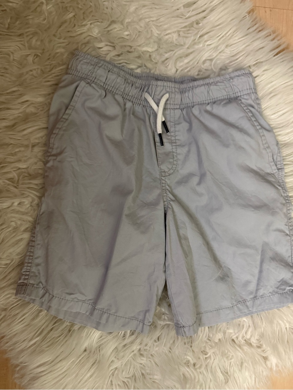Cat & Jack Light Gray Boys Pull On Shorts 8
